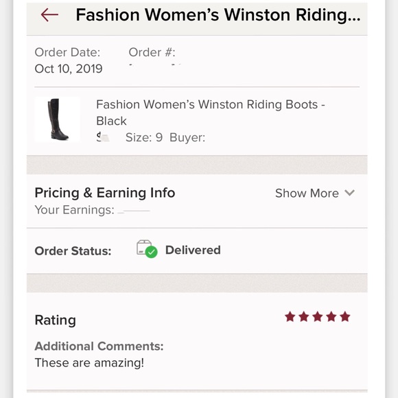 New - Fashion Women’s Winston Riding Boots - Black - Picture 5 of 5